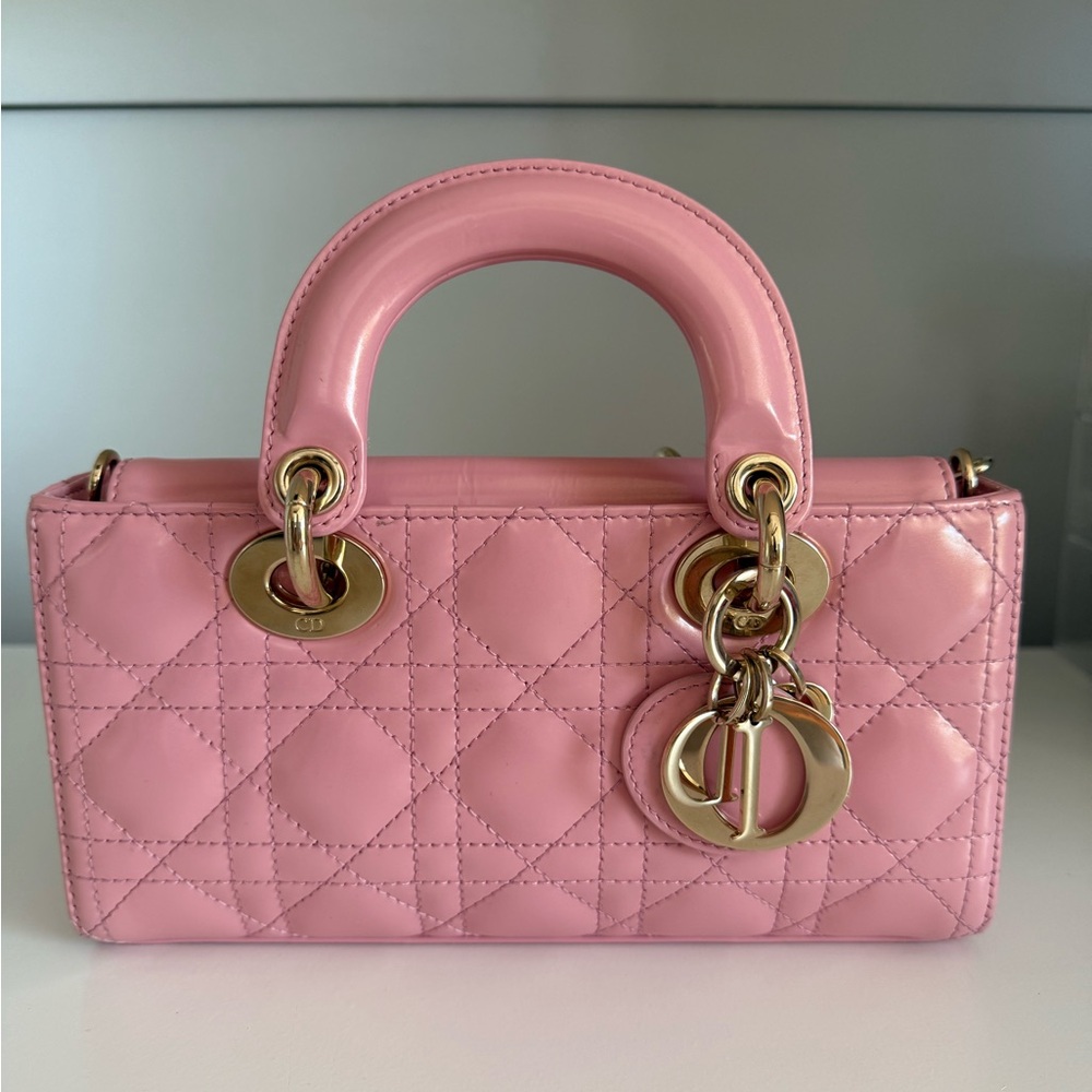 Dior Mini Pink Quilted Bag